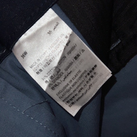 Men's Regular-Fit 9" 4-Way Stretch Shorts, Created for Macy's NWT Dusty Blue - Picture 4 of 4